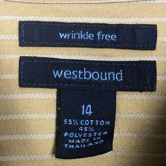 Westbound Wrinkle Free Long Sleeve Button … - Picture 3 of 4